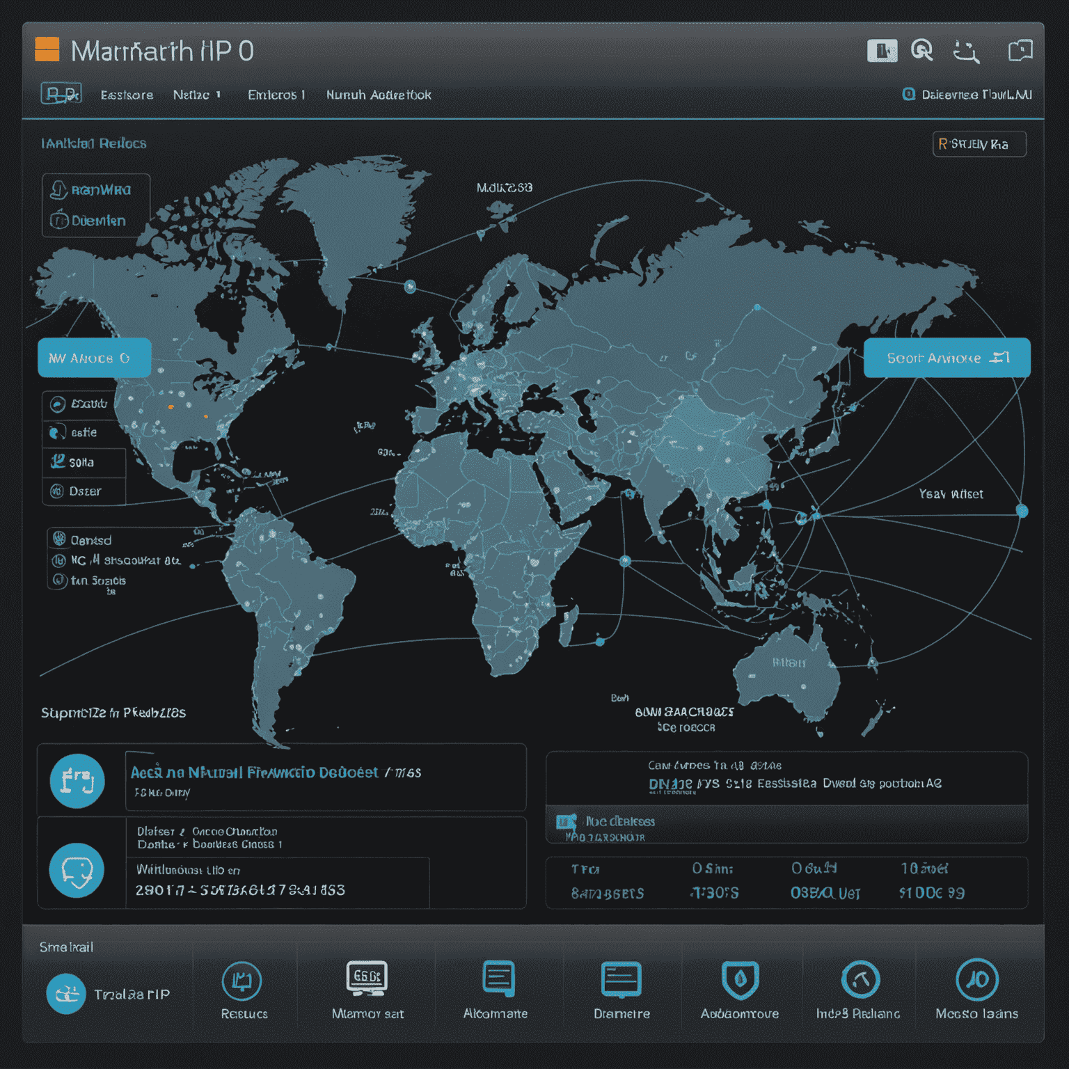 Interface d'Advanced IP Scanner montrant un scan de réseau en cours, avec une liste d'appareils détectés et leurs adresses IP